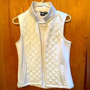 Fila zippered vest.